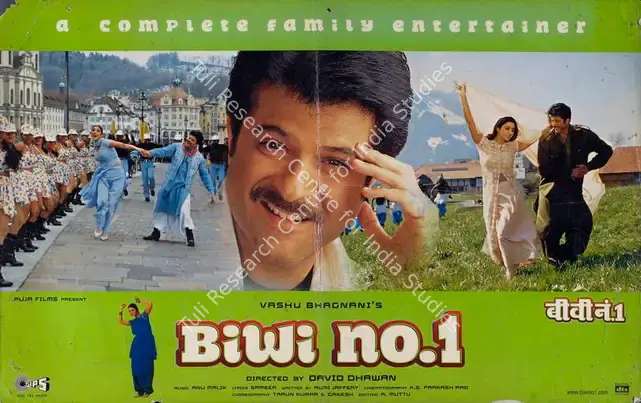 Rao, K. S. Prakash (Cinematographer), Biwi No 1, 1999 | Lobby Card | CinemaEducation | 00783082