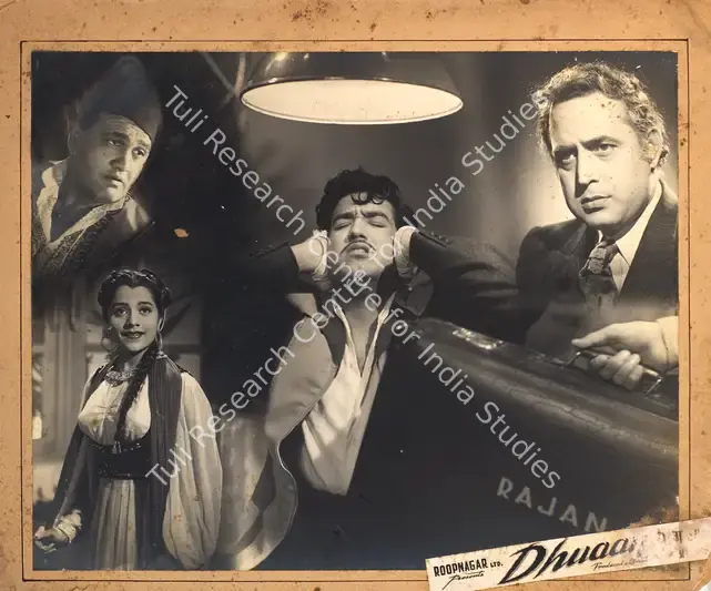 Malhotra, R.L. (Producer), Dhuaan, 1953 | Photographic Still Mounted on Lobby Card | CinemaEducation | 00764853