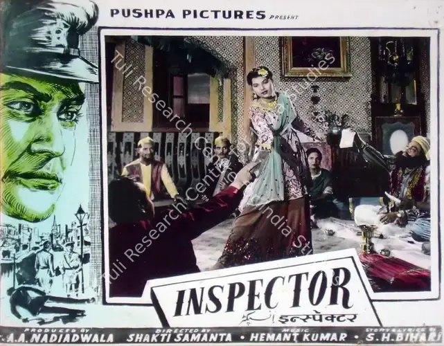 Nadiadwala, A.A. (Producer), Inspector, 1956 | Lobby Card | CinemaEducation | 00817771
