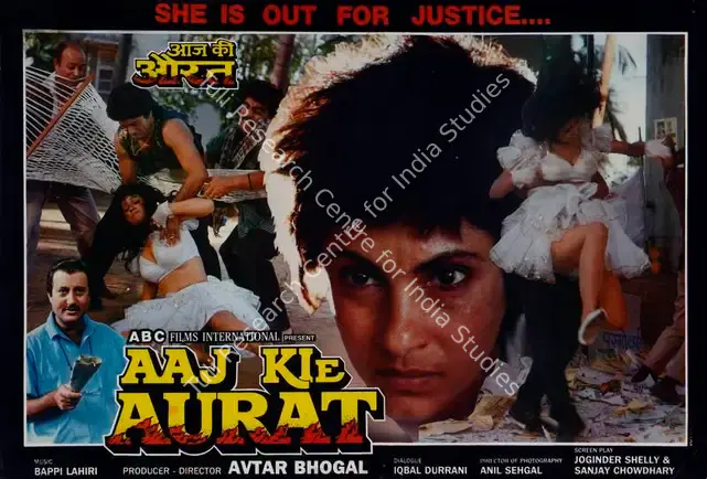 Bhogal, Avtar (Producer), Aaj Kie Aurat, 1993 | Lobby Card | CinemaEducation | 00782164
