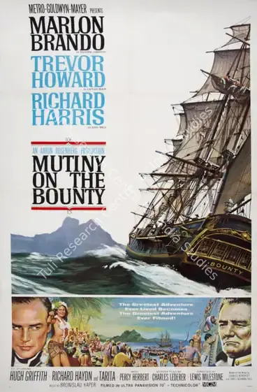 Rosenberg, Aaron (Producer), Mutiny on the Bounty, 1962 | Poster | CinemaEducation | 00789542