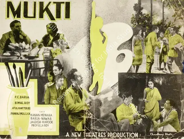 Sircar, B.N. (Producer), Mukti, 1937 | Handbill | CinemaEducation | 00515283