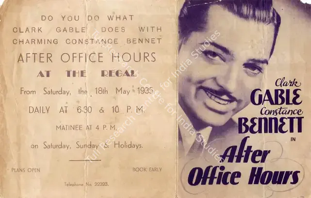 Hyman, Bernard H. (Producer), After Office Hours, 1935 | Handbill | CinemaEducation | 00893880
