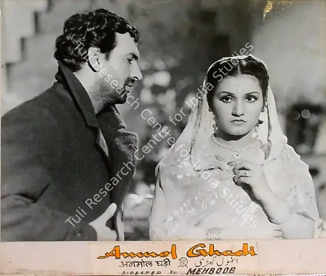 Irani, Faredoon A. (Cinematographer), Anmol Ghadi, 1946 | Lobby Card | CinemaEducation | 00809417