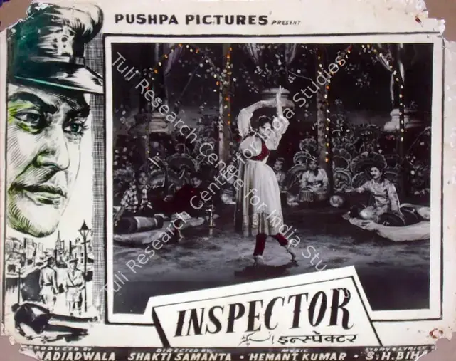 Nadiadwala, A.A. (Producer), Inspector, 1956 | Lobby Card | CinemaEducation | 00817759