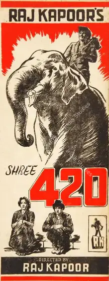 Kapoor, Raj (Producer), Shree 420, 1955 | Song-Synopsis Booklet | CinemaEducation | 00780370