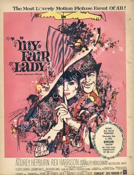 Cukor, George (Director), My Fair Lady, 1964 | Advertisement, Filmfare, 05 February 1965 | CinemaEducation | 00791336