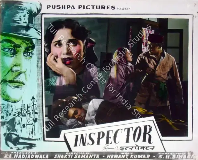 Nadiadwala, A.A. (Producer), Inspector, 1956 | Lobby Card | CinemaEducation | 00817758