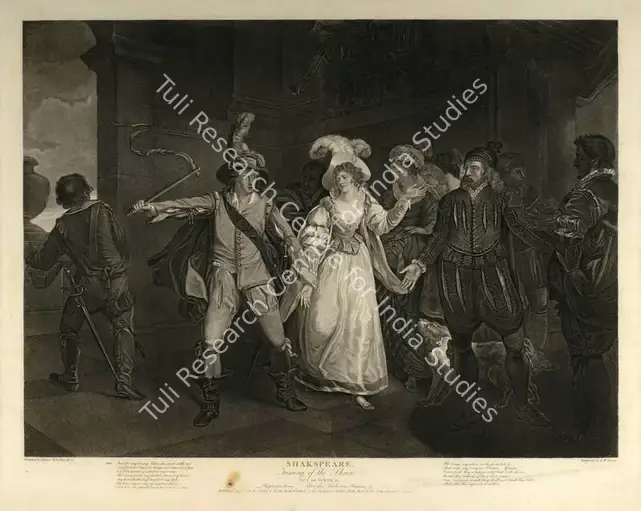 Wheatley, After Francis (Artist). Taming of the Shrew - Act III, Scene II. 1795 | Aquatint | PopCulture | 00092195