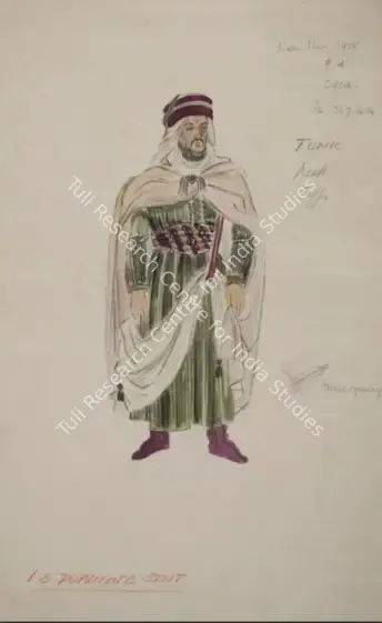 Wyler, William (Director), Ben-Hur, 1959 | Costume Sketch | CinemaEducation | 00790085