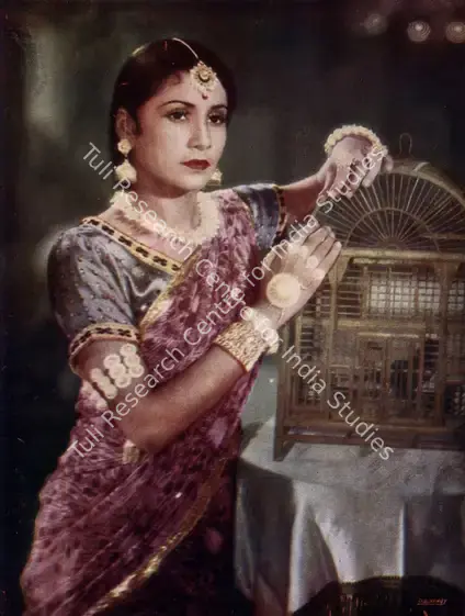 Unknown (Artist), Khursheed | Oleograph, March 1942, Filmindia, March 1942 | CinemaEducation | 00858368