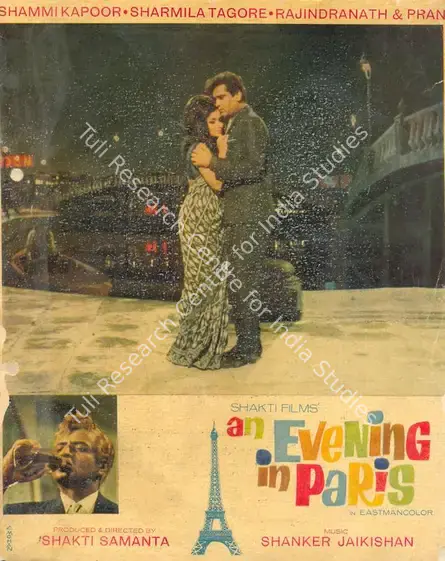 Samanta, Shakti (Producer), Evening In Paris, An, 1967 | Song-Synopsis Booklet | CinemaEducation | 00864325