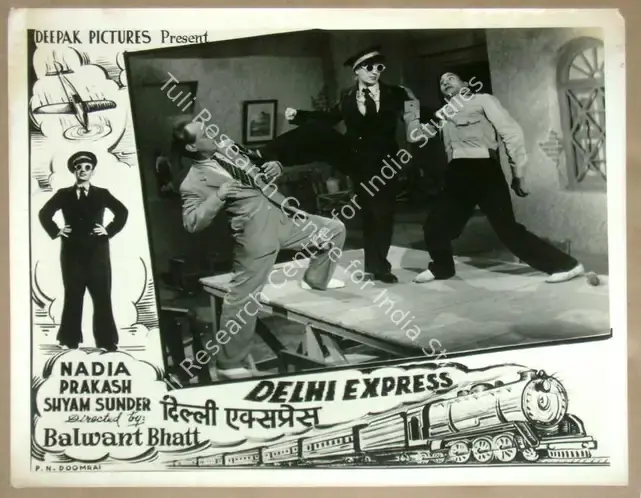 Bhatt, Balwant (Director), Delhi Express, 1949 | Lobby Card | CinemaEducation | 00811442