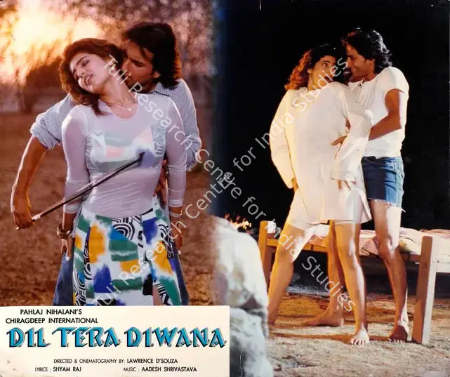 Nihalani, Pahlaj (Producer), Dil Tera Diwana, 1996 | Lobby Card | CinemaEducation | 00783938