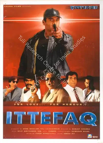 Nihalani, Asoo K. (Producer), Ittefaq, 2001 | Full Sheet Poster | CinemaEducation | 00769077