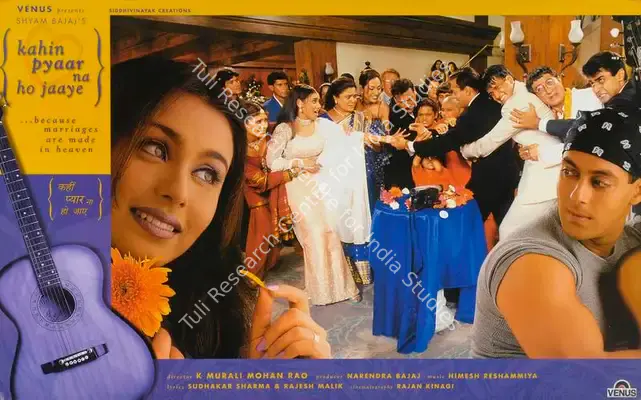 Bajaj, Narendra (Producer), Kahin Pyar Na Ho Jaye, 2000 | Lobby Card | CinemaEducation | 00785694