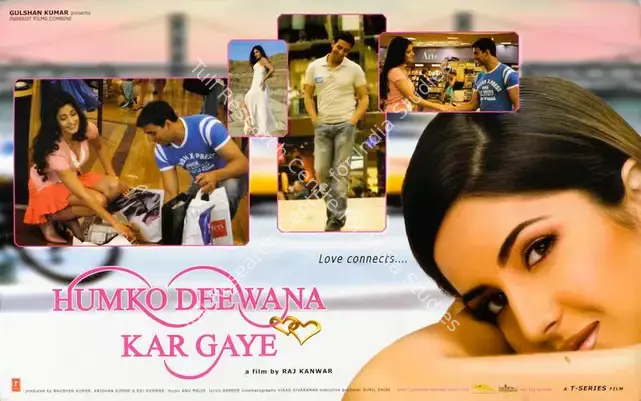 Sivaraman, Vikas (Cinematographer), Humko Deewana Kar Gaye, 2006 | Lobby Card | CinemaEducation | 00784998