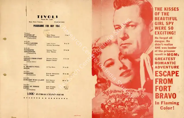 Sturges, John (Director), Escape from Fort Bravo, 1953 | Handbill | CinemaEducation | 00894123