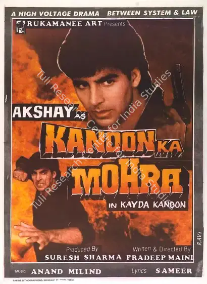Sharma, Suresh (Producer), Kayda Kanoon, 1993 | Full Sheet Poster | CinemaEducation | 00767879