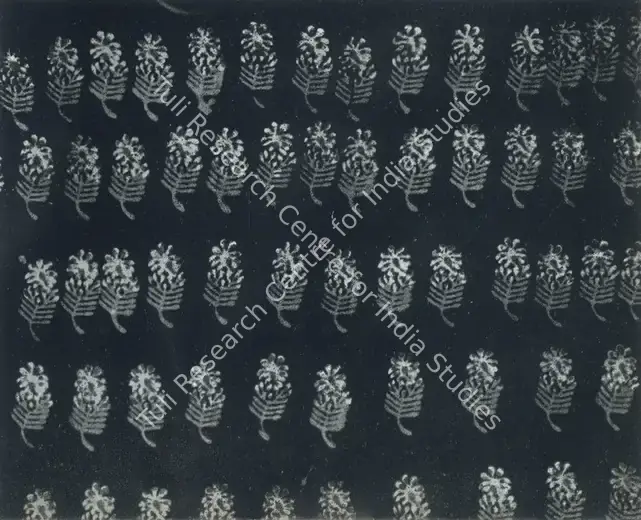 Unknown (Artist). An Indigo Dyed Village Cloth. n.d. | Marg, September 1954 | Textile | FineArts | 00674640