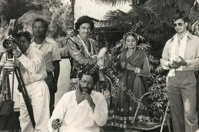 Govind (Cinematographer), Bhumika, 1976. Naseeruddin Shah, Anant Nag And Others On The Sets | Working Still | CinemaEducation | 00890830