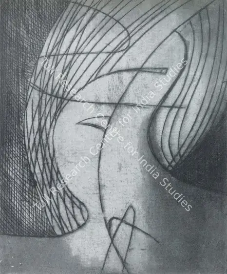 Kar, Amina (Artist). Buddha Preaching the Law. n.d. | Marg, December 1956 | Painting | FineArts | 00674030
