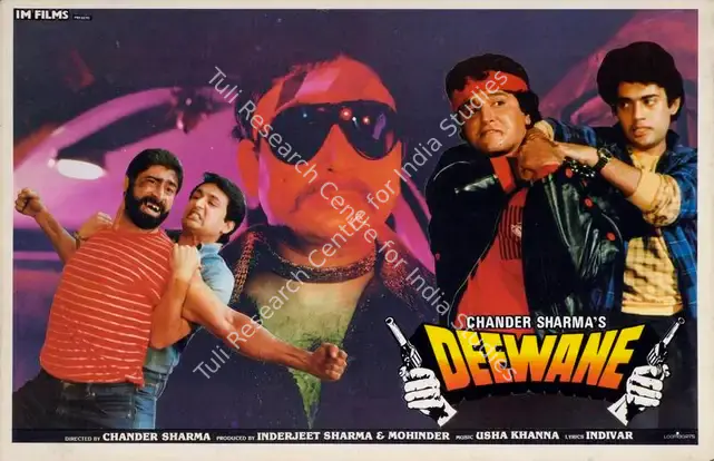 Sharma, Inderjeet (Producer), Deewane, 1991 | Lobby Card | CinemaEducation | 00783661