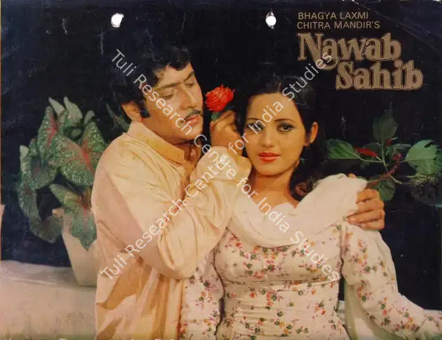 Rohra, Satram (Producer), Nawab Sahib, 1978 | Song-Synopsis Booklet | CinemaEducation | 00779287