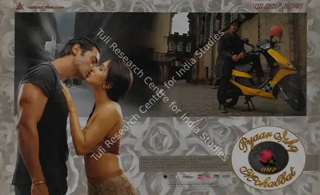 Vinod, P.S. (Cinematographer), Pyaar Ishq Aur Mohabbat, 2001 | Lobby Card | CinemaEducation | 00787564