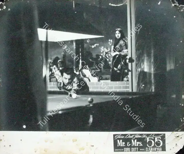 Murthy, V.K. (Cinematographer), Mr And Mrs 55, 1955 | Lobby Card | CinemaEducation | 00820528