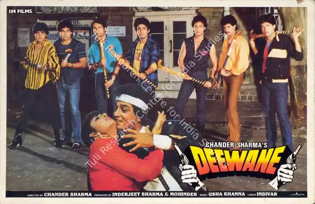 Sharma, Inderjeet (Producer), Deewane, 1991 | Lobby Card | CinemaEducation | 00783660