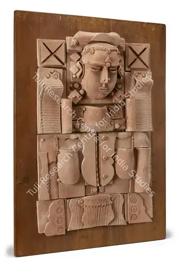 Goud, K. Laxma (Artist). Sangeeta. Terracotta on wood, 2006 | Sculpture | FineArts | 00338909