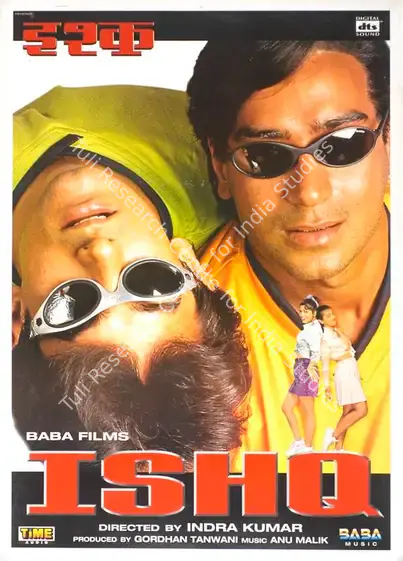 Tanwani, Gordhan (Producer), Ishq, 1997 | Full Sheet Poster | CinemaEducation | 00768315