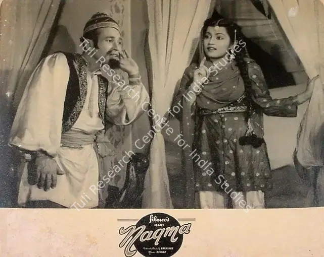 Nakshab (Director), Nagma, 1953 | Lobby Card | CinemaEducation | 00820908