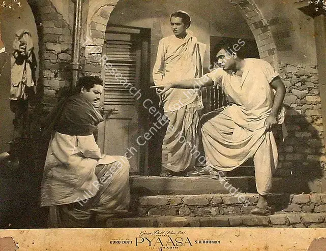 Murthy, V.K. (Cinematographer), Pyaasa, 1957 | Lobby Card | CinemaEducation | 00825503