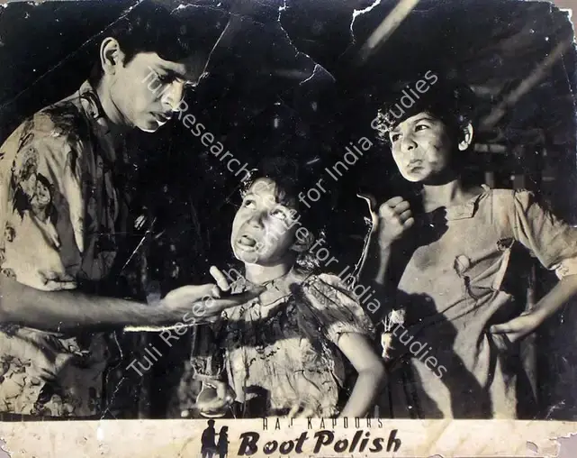 Dutt, Taru (Cinematographer), Boot Polish, 1954 | Lobby Card | CinemaEducation | 00810311