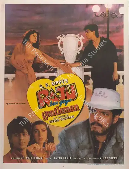 Sippy, G.P. (Producer), Raju Ban Gaya Gentlemen, 1992 | Full Sheet Poster | CinemaEducation | 00767790