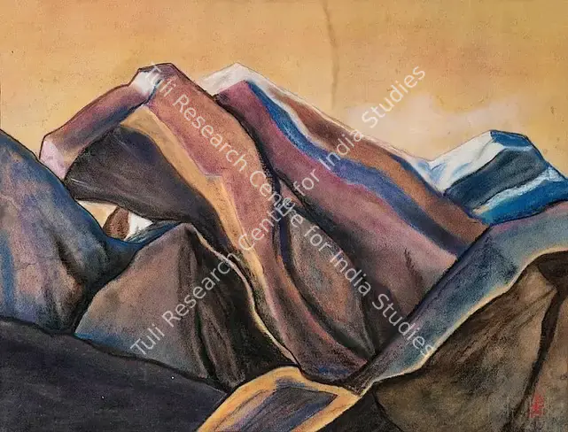 Roerich, Nicholas (Artist). Neelkanth. Pastel on paper, early 1940s | Painting | FineArts | 00419522