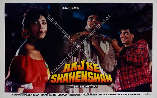 Desai, I.A. (Producer), Aaj Ke Shahenshah, 1990 | Lobby Card | CinemaEducation | 00782153