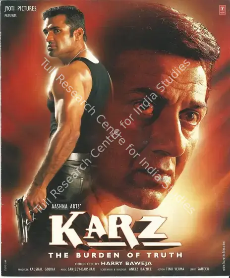 Godha, Kaushal (Producer), Karz, 2002 | Song-Synopsis Booklet | CinemaEducation | 00781262