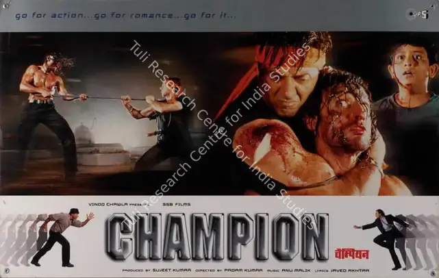 Kumar, Sujeet (Producer), Champion, 2000 | Lobby Card | CinemaEducation | 00783297