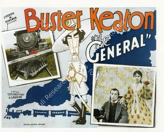Bruckman, Clyde (Director), The General, 1926 | Lobby Card | CinemaEducation | 00892213