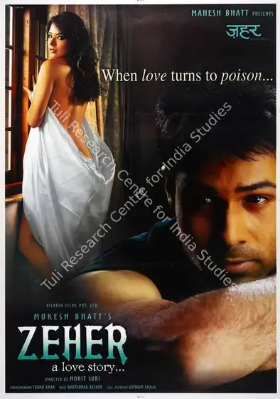Bhatt, Mukesh (Producer), Zeher, 2005 | Full Sheet Poster | CinemaEducation | 00770075