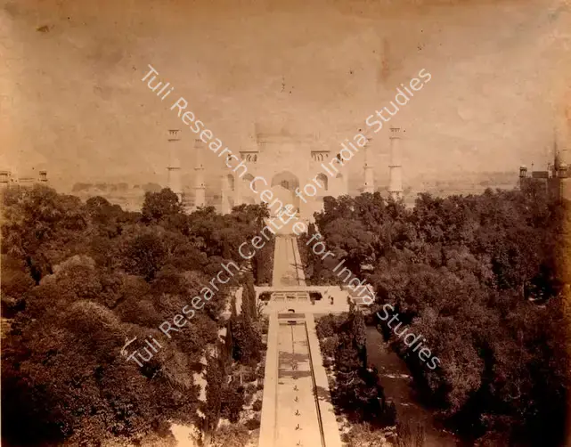 Sache, John Edward (Photographer). The Taj Mahal, Agra - Six views at Agra. Albumen print, c.1880 | Antiquarian Photograph | Photography | 00116255