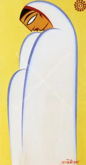 Roy, Jamini (Artist). Mother. Tempera on paper, n.d. | Painting | FineArts | 00576167