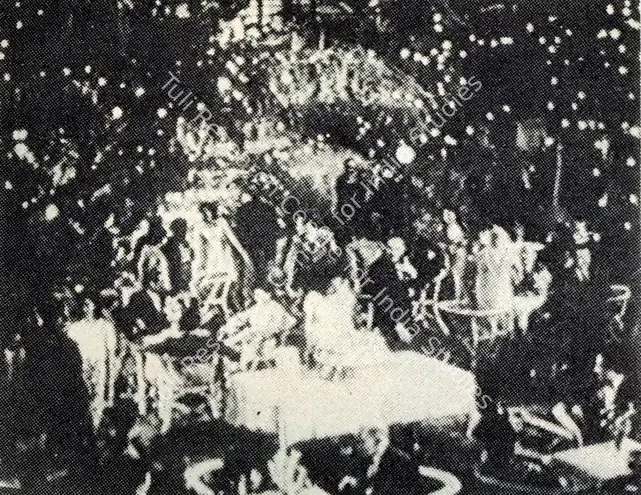 Irani, Faredoon A. (Cinematographer), Andaz, 1949. Still from Andaz: Shot 1 | Photographic Still, Journal of Arts & Ideas, January 1993 | CinemaEducation | 00710341