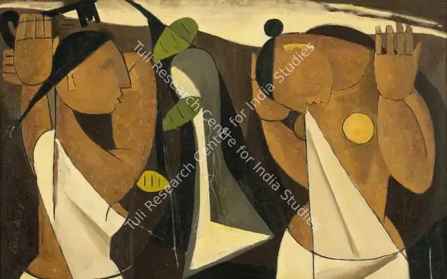 De, Biren (Artist). Widows. Oil on canvas, 1957 | Painting  | 00867638
