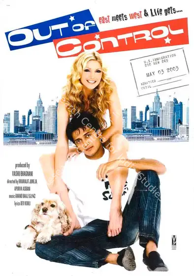 Bhagnani, Vashu (Producer), Out of Control, 2003 | Full Sheet Poster | CinemaEducation | 00769509