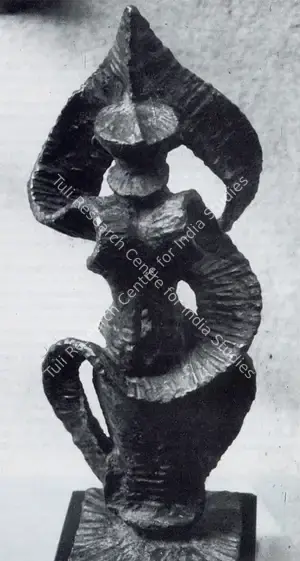 Nambiar, Balan (Artist). Bhagavati. Bronze, 1976-1980 | Marg, September 1985 | Sculpture | FineArts | 00675062