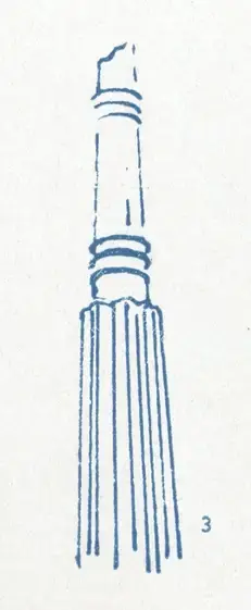 Unknown (Artist). Minar at Ghazni. 11th century | Marg, June 1958 | Sketch | ArcHeritage | 00674132